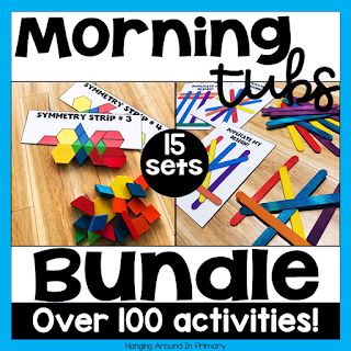 Morning Work Buckets, Math Tubs, Morning Work Activities, Kindergarten Morning Work, Morning Tubs, Base Ten Blocks, Morning Activities, Busy Boxes, Math Manipulatives