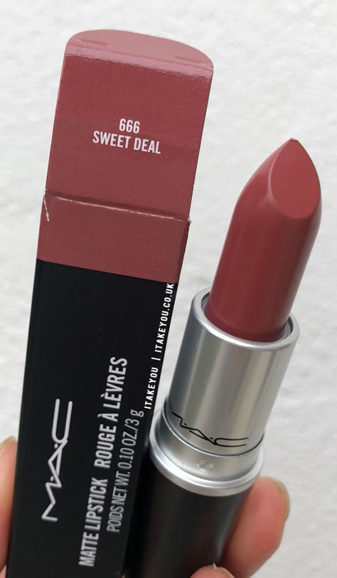 Mac lipstick, sweet deal mac lipstick colour, Mac lipstick, sweet deal matte mac lipstick, mac lipstick color, mac lipstick colour, matte lipstick, matte mac lipstick Mac Lipstick Shades Matte, Mac Sweet Deal Lipstick, Matte Mac Lipstick, Mac Matte Lipstick Shades, Mac Makeup Looks, Mac Lipstick Swatches, Lipstick Colour, Mac Lipstick Shades, Mac Foundation