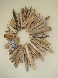 Twig Projects, Driftwood Wreath, Camp Theme, Black Canvas Art, Driftwood Projects, Wood Wreath, Wall Wreath, Local Color, Driftwood Crafts