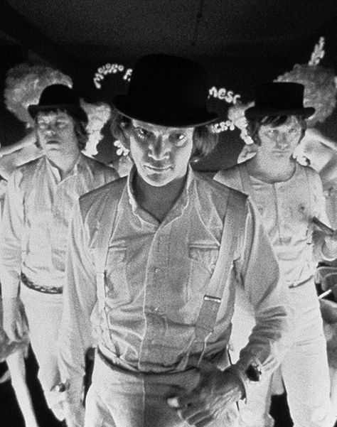 Alex de Large & the Droogs Alex Delarge, Malcolm Mcdowell, Fritz Lang, A Clockwork Orange, Septième Art, Clockwork Orange, Dirty Dancing, Stanley Kubrick, Love Movie