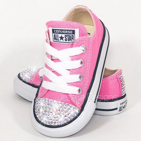 Baby Converse Shoes, Bedazzled Converse, Bling Baby Shoes, Personalized Converse, Bling Converse, Toddler Converse, Wedding Converse, Baby Converse, Custom Bling