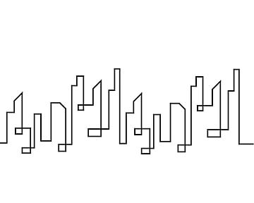 Skyline Logo, Building Silhouette, Mosque Silhouette, Leaf Vector, Concept Models Architecture, Eco City, City Icon, City Vector, Building Illustration