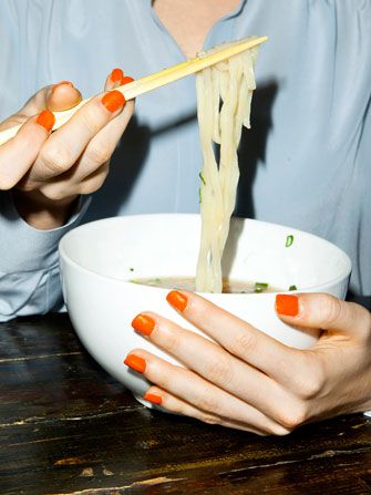 Holding Chopsticks, Ramen Flavors, Eating Noodles, Foto Props, Neon Nail Polish, Photo Food, Bright Nails, Instant Noodles, People Eating