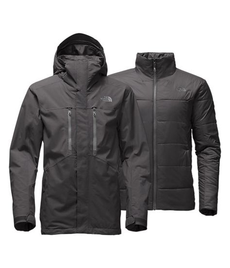 MEN’S CLEMENT TRICLIMATE® JACKET | United States College Outfits Cold Weather, College Outfits Summer Casual, Black Leather Jacket Men, Mens Vest Jacket, College Outfits Winter, College Outfits Summer, Triclimate Jacket, Style Essentials, Skiing Outfit