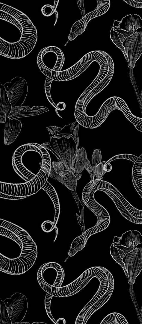 Russian Crafts, Dragon Wallpaper Iphone, Halloween Wallpaper Iphone Backgrounds, Snake Wallpaper, Snake Drawing, Fashion Cardigan, Gothic Pattern, Goth Wallpaper, Gothic Wallpaper