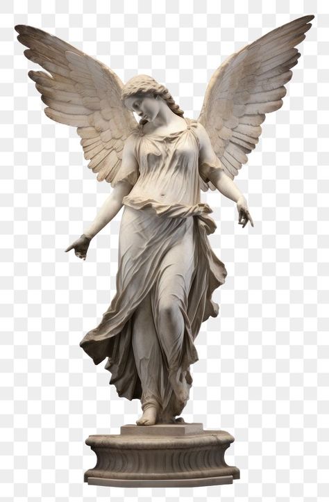 Angel Sculpture Art, Woman Angel, Sculpture Female, Angel Png, Statue Angel, Angel Wings Png, Angel Statues Sculpture, Statue Greek, Stone Angel