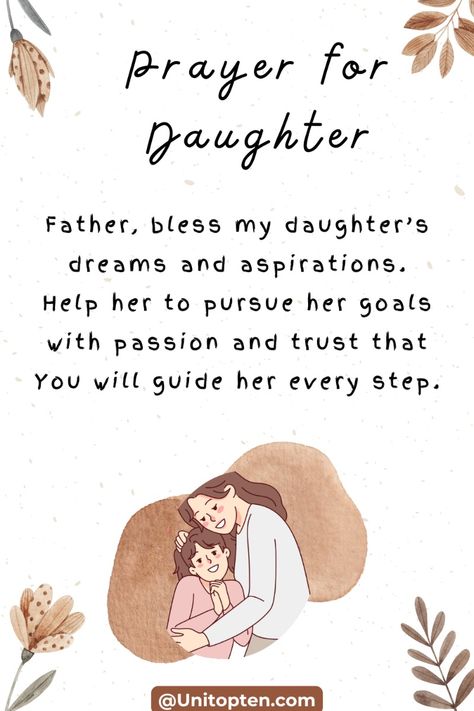 Pray for your daughter’s happiness, safety, and success with this heartfelt prayer. Perfect for nurturing faith and love. 🙏🌟 #PrayersForDaughter #FaithAndFamily" Prayer For Daughter Protection, Bible Verse For Daughter, Thanksgiving Card Messages, Prayer For My Daughter, Prayer For Daughter, Jesus Quotes Inspirational, Wallpapers Christian, Prayers For Protection, Aesthetic Jesus