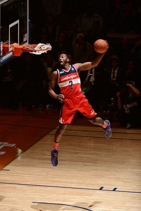 John Wall Quotes About Basketball, Basketball Decal, Best Dunks, Dunk Contest, John Wall, Adidas Crazy, Basketball Photography, Basketball Quotes, Nba Pictures