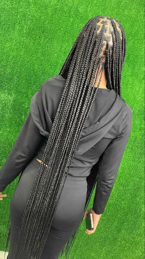 Really Curly Hair, 4a Natural Hair, Big Box Braids Hairstyles, Long Box Braids, Girl Braided Hairstyles, Cute Braided Hairstyles, Cute Box Braids Hairstyles, Braided Cornrow Hairstyles, Braids Hairstyles Pictures