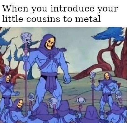 Cool Memes, Metal Meme, Monster Under The Bed, Heavy Metal Music, Fresh Memes, Hilarious Memes, Humor Memes, Wholesome Memes, Music Memes