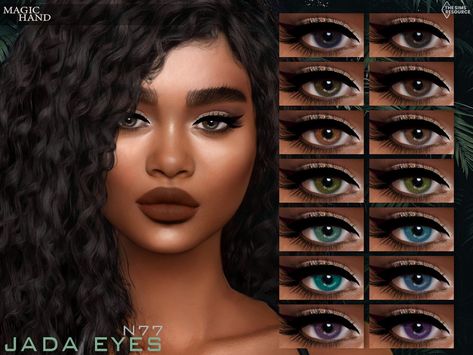 Sims 4 Cc Eyes Color, Sims 4 Cc Eye Shape, Sims 4 Cc Eyes Shape, Women Eyes, Female Sims, Sims 4 Cc Eyes, Makeup Cc, Sims 4 Anime, Free Sims 4