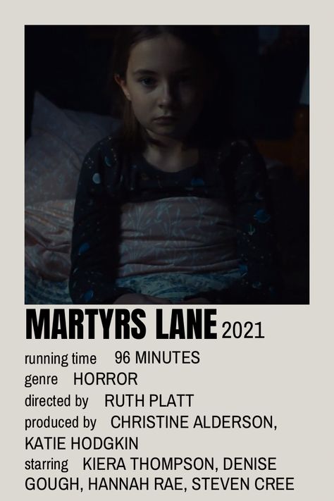 mine Martyrs Movie, Movies Minimalist, Polaroid Movie Poster, Minimalist Posters, Minimalist Poster, Horror Movie, Movie Poster, Horror Movies, Fan Art