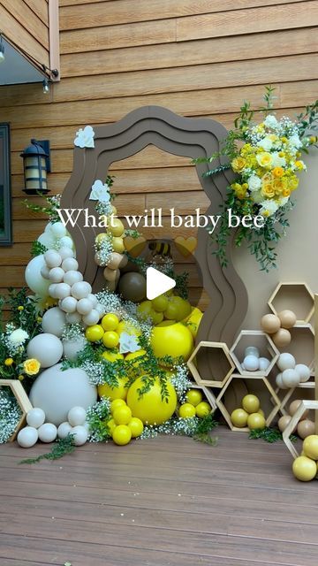 Allison Ocak on Instagram: "What will baby bee 💛🐝💛  Absolutely loved creating this for my beautiful sister in law and brother!!  What an amazing day for us all!  Congratulations Sarah & Danny! We love you and can't wait to meet the baby! @sjcruzz @danielsagetv  Backdrops were exactly what I envisioned @symmetryeventsolutions Thank you!!!  Dennis @flores_in_sole thank you for helping me get such beautiful flowers to work with!   #baby #genderreveal #whatwillbabybee #familytime" What Will Baby Bee, Amazing Day, Baby Bee, Sister In Law, Family Time, Gender Reveal, Beautiful Flowers, Bee, Baby Shower