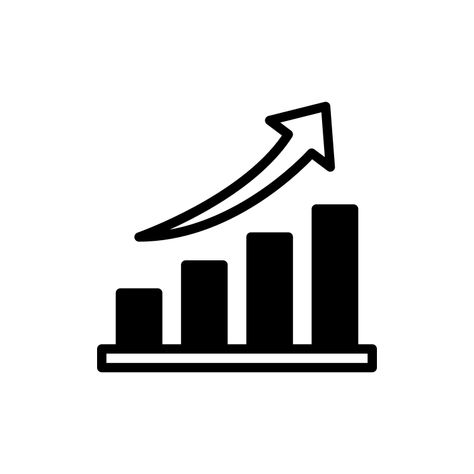 Business Growth Chart, Growth Icon, Home Icon, Growth Chart, Vector Png, Free Png, Free Image, Royalty Free Images, Royalty