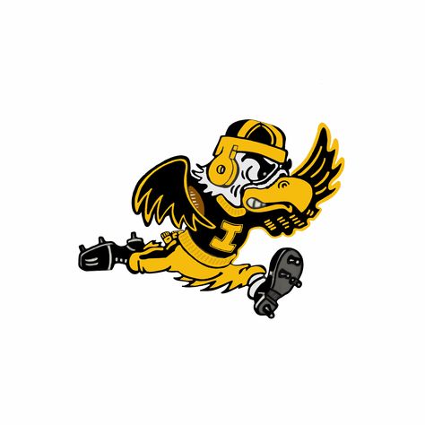 College Mascot Design, Bird Mascot Design, Hawk Design, Tiger Mascot Design, Hawk Mascot, Tiger Mascot Logo, Kanji Tattoo, Chrome Design, Logo Character