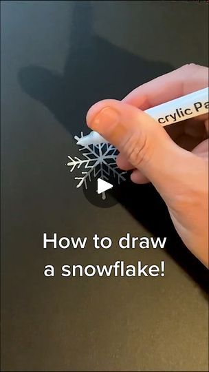 2.8K views · 39 reactions | How to draw a snowflake for Harper Joe and Kinsley Mae! #christmasdoodles #easydrawingtutorial #howtodrawasnowflake #drawing #chriatmas_1. | Super | Ecklectic Music · Hark! The Christmas Medley Rips Snow Flakes Patterns, Drawing A Snowflake, Snow Flakes Drawing Simple, How To Draw A Snowflake Easy, How To Paint A Snowflake, Snowflake Painting Easy, Simple Snowflake Drawing, How To Paint Snowflakes, How To Draw Snowflakes