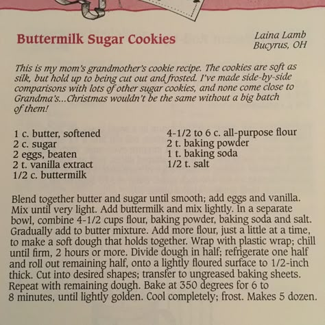 Buttermilk Sugar Cookies, Cookies Business, Gooseberry Patch Recipes, Goose Berry, Gourmet Chocolate Chip Cookies, Gooseberry Patch Cookbooks, Soft Frosted Sugar Cookies, Cookie Mixes, Chewy Sugar Cookie Recipe