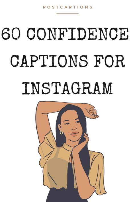 Are you looking for some confidence captions for Instagram? If so, you’ve come to the right place! In this blog post, we will share 60 confidence captions that you can use for your next post. So, whether you’re feeling confident today or not, these captions will help to boost your mood and make you feel Body Positive Captions For Instagram, Body Confident Captions, Self Confidence Instagram Captions, Confidence Instagram Captions, Confident Women Captions, Chubby Captions For Instagram, Body Captions For Instagram, Confident Women Quotes Instagram, Selfie Captions Instagram Confident