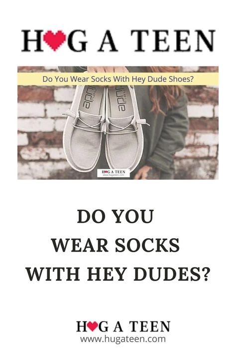 Your new pair of Hey Dudes are comfortable to wear without socks, but is it okay to wear socks if you want to? 🧦🤔 The answer is YES! It's perfectly fine to wear socks with your Hey Dudes if you prefer. In fact, some people find it more comfortable and hygienic. Plus, it's a great way to add a pop of color or show off your unique style! 😎👟 So go ahead, rock those socks with your Hey Dudes and enjoy the ultimate comfort they bring! #HeyDudes #SockOrNoSock #ComfortAndStyle #FootwearFashion How To Style Hey Dudes, How To Wear Sneakers, Nylon Socks, Hey Dudes, Invisible Socks, Yoga Socks, Hey Dude, Clean Shoes, No Show Socks