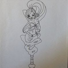 Sexy genie Genie Sketch, Genie Drawing, Genie Lamp Tattoo, Genie Tattoo, I Dream Of Genie, Lamp Tattoo, Art Ho, Genie Lamp, I Dream Of Jeannie