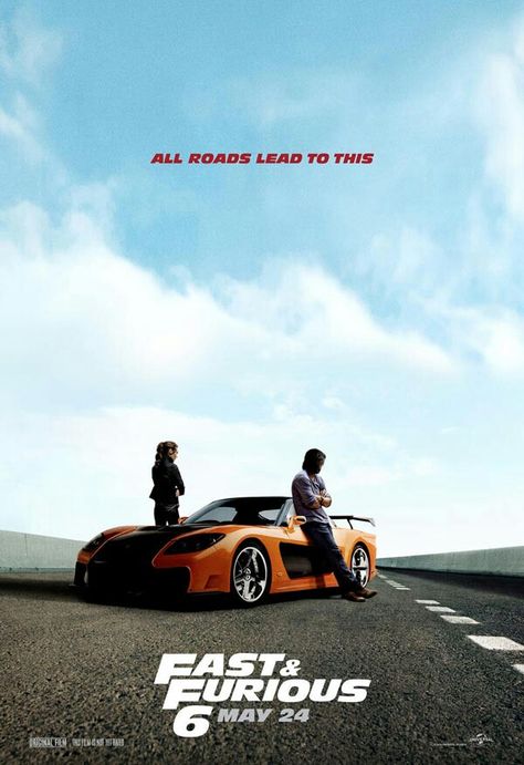 Fast & furious 6 - Han and Gisele w/ the RX7 from Tokyo Drift Furious 7 Movie, Fast & Furious 5, Fast And Furious Cast, Furious 6, The Fast And The Furious, Sung Kang, Fast And The Furious, Furious Movie, Paul Walker Photos