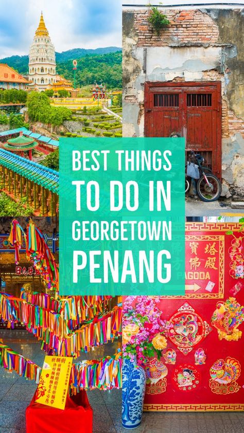 Georgetown Malaysia, Malaysia Travel Guide, Penang Island, Pet Monsters, Popular Travel Destinations, Penang Malaysia, Malaysia Travel, Amazing Street Art, Beautiful Mosques