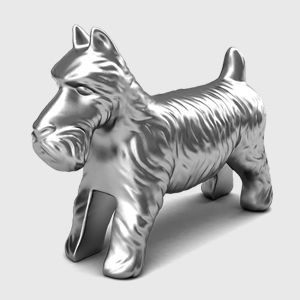 "The Story Behind Monopoly Pieces" Monopoly Pieces, Dog Goggles, Gazebo Accessories, Famous Dogs, Monopoly Game, Gaming Token, Fancy Dress Accessories, Coin Bank, Scottie Dog