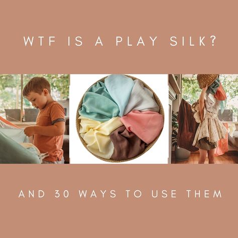 Play Silks Activities, Play Silk Ideas, Playsilks Ideas, Waldorf Infant, Diy Silk Scarf, Dream Playroom, Waldorf Learning, Waldorf Classroom, Playgroup Ideas