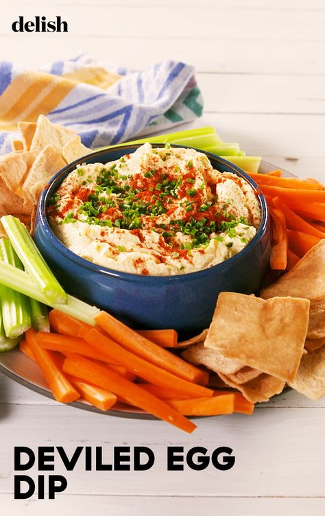 Deviled Egg Dip = A MILLION Times Easier Than Deviled EggsDelish Egg Dip Recipes, Deviled Egg Dip Recipe, Diet Appetizers, Deviled Egg Dip, Egg Dip, Egg And Grapefruit Diet, Slim Down Fast, Egg Diet Plan, Boiled Egg Diet Plan