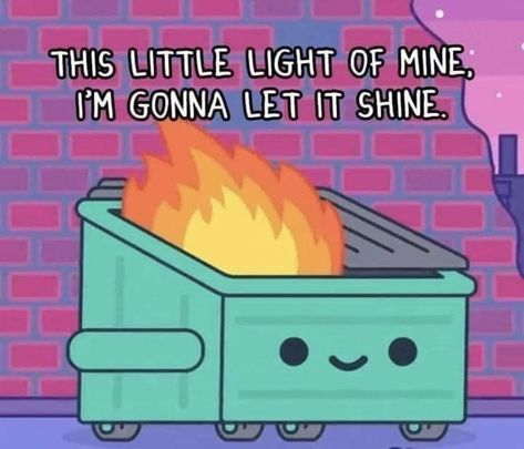 Light In The Darkness, Dumpster Fire, In The Darkness, Work Memes, Work Humor, Work Quotes, The Darkness, Funny Me, Bones Funny