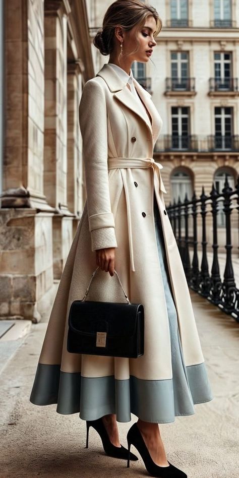 Modest Fashion Outfits, Moda Vintage, Style Mistakes, Fall Fashion Trends, Elegant Outfit, Coat Fashion, Old Money, Modest Fashion, Classy Outfits