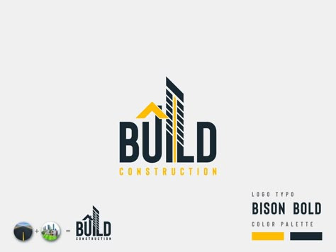 BUILD is a real estate and construction base logo. Hit 'L' if you like my work  Let's work together! Contact me at mdrakibuli3@gmail.com |   ---------------------------- Let' Connect   behance⦿inst... Build Logo, Property Logo Design, Luxury Real Estate Logo, Maintenance Logo, Logo Moodboard, Realtor Logo Design, Construction Company Logo, Property Logo, Construction Logo Design