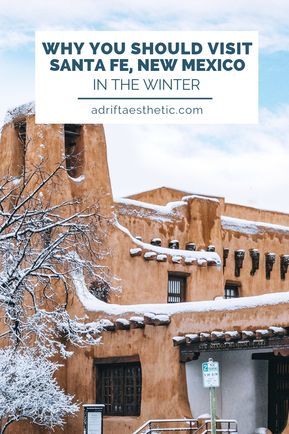 Warm Up in the Southwest: Why You Should Visit Santa Fe in the Winter Mexico In December, Sante Fe New Mexico, Mexico Christmas, Sante Fe, Visit Santa, Adventure Bucket List, Santa Fe New Mexico, Santa Fe Nm, Winter Vacation