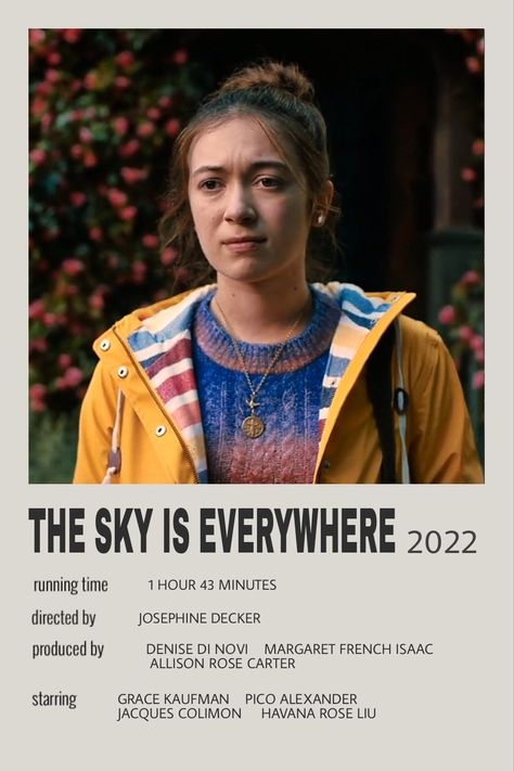 Grace Kaufman, The Sky Is Everywhere, Polaroid Poster, Movie Poster Wall, Indian Food, Movie Poster, Indian Food Recipes, Poster Wall, The Sky