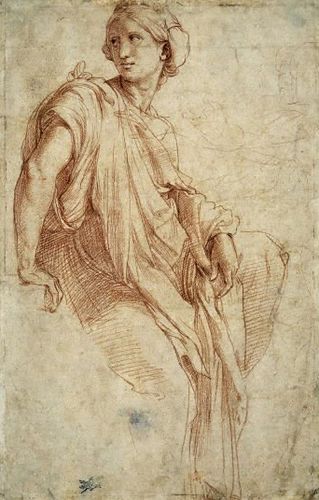 Giorgio Vasari, Master Drawing, Caravaggio, Pencil Portrait, Classical Art, Old Master, Rembrandt, British Museum, Life Drawing