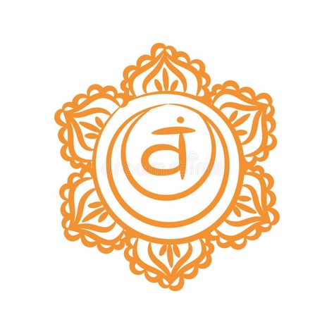 Srivatsa Symbol, Muladhara Chakra, Sketch Icon, Sign Illustration, Orange Line, Sacral Chakra, Pinterest Logo, Ayurveda, Rush