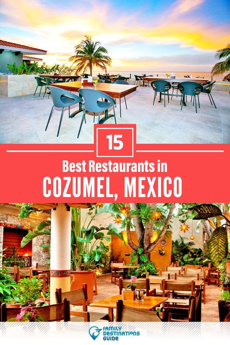 Want to see the best restaurants in Cozumel, Mexico? We’re FamilyDestinationsGuide, and we’re here to help: From incredible brunch spots and amazing places to eat dinner, to local foodie spots and hidden gems, discover the BEST Cozumel restaurants - so you get memories that last a lifetime! #cozumel #cozumelrestaurants #restaurantsincozumel #bestrestaurantsincozumel #placestoeatcozumel Best Restaurants In Cozumel, Cozumel Restaurants, Cozumel Mexico Beaches, Mexico Life, Cozumel Beach, Mexico Restaurants, Western Caribbean Cruise, Cancun Trip, Mexico Cruise