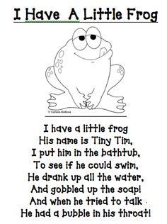 short poems for kids - Google Search Frog Poem, Preschool Poems, Circle Time Songs, Childrens Poems, Kindergarten Songs, Classroom Songs, Songs For Toddlers, Frog Theme, Quotes Family