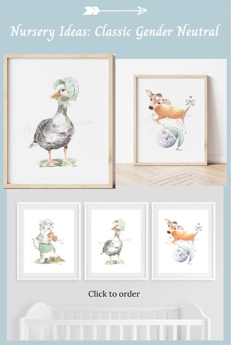 Nursery Rhymes Nursery Decor, Mother Goose Nursery, Book Themed Nursery, Moon Nursery, Nursery Artwork, Mother Goose, Gender Neutral Nursery, Toddler Art, Unframed Art Prints