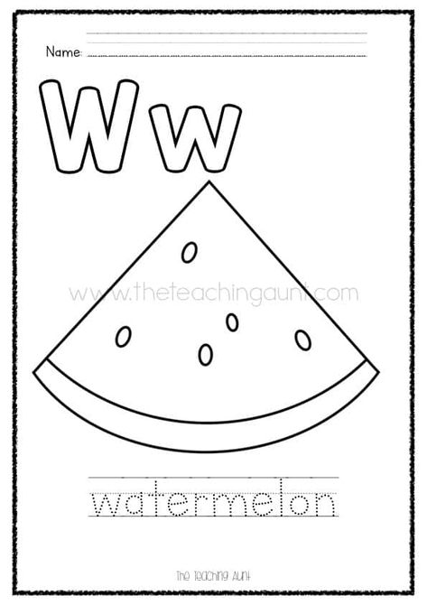 Watermelon Art And Craft, Watermelon Fan, Alphabet Wall Cards, Line Tracing Worksheets, Preschool Prep, Kindergarten Songs, Alphabet Worksheets Kindergarten, Watermelon Art, Worksheets Kindergarten