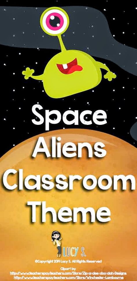 Space Classroom Decor Theme - cute monsters, aliens, astronauts, rockets and more! Alien Bulletin Board, Space Classroom Decor, Space Bulletin Boards, Space Hallway, Monster Classroom, Space Theme Classroom, Space Classroom, 7 Cake, Reading Month