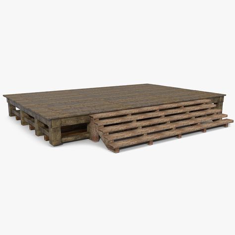 This is what the stage could be made of. Because the show happens in the woods it could be made of wood. Pallet Stage, Diy Interior Furniture, Stage Platform, Diy Hardwood Floors, Wedding Platform, Dark Wood Bathroom, Diy Wood Bench, Karaoke Bar, Kids Stage