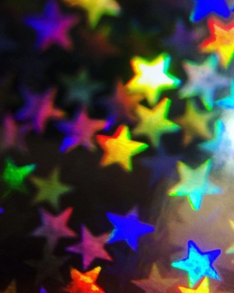 Metallic Rainbow, Star Beads, Rainbow Aesthetic, Neon Aesthetic, Rainbow Star, Star Children, Star Wallpaper, Rainbow Beads, Look At The Stars