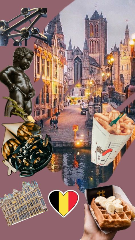 #globetrotting #belgium #travel Travel Collage, Belgium Travel, Europe Tours, I Want To Travel, Aesthetic Collage, Connect With People, Your Aesthetic, Creative Energy, Europe Travel