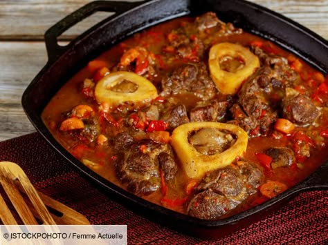 Osso Bucco Recipe, Branding Layout, Oxtail Recipes, Veal Recipes, Osso Bucco, Broth Recipes, Vegetable Stew, Batch Cooking, Beef Stew