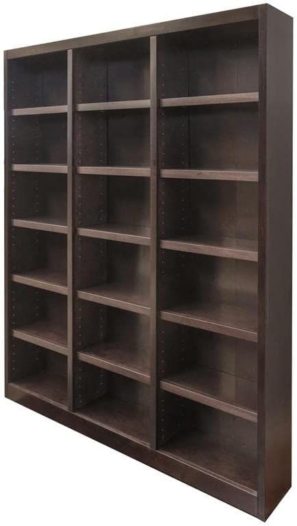 Wide Bookcase, Tall Bookshelves, Wall Storage Unit, Industrial Bookcases, Bookcases For Sale, Library Bookcase, Bookcase Styling, Veneer Panels, Wood Bookshelves