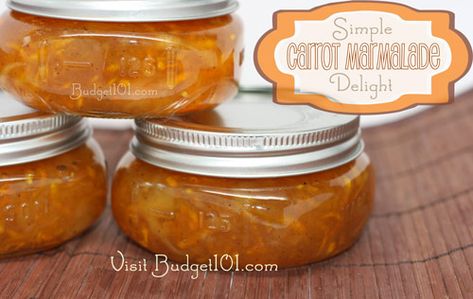 Strawberry Zucchini Jam, Carrot Marmalade, Preserving Carrots, Zucchini Jam, Carrot Cake Jam, Homemade Marmalade, Marmalade Cake, Fresh Carrots, Marmalade Recipe