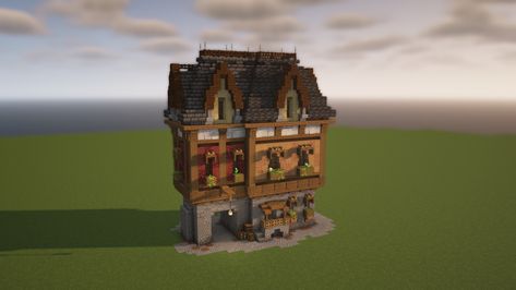 City House, Minecraft, Building