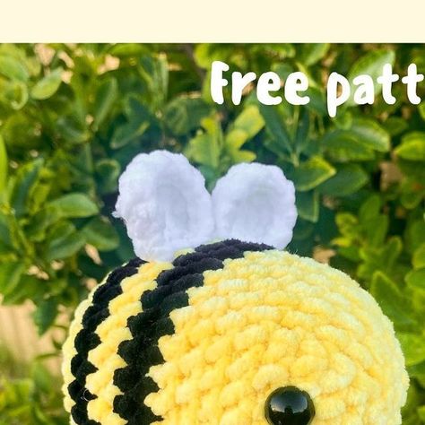 Crochet Amigurumi Bee Free Pattern, Bee Pattern Crochet Free, Crochet Bee Plushie Pattern Free, Crochet Chunky Bee Pattern Free, Crochet Jumbo Bee Pattern Free, Big Bee Crochet Pattern Free, Easy Crochet Bee Pattern Free, Crochet Plush Bee Pattern Free, Crochet Bee Plushie Pattern