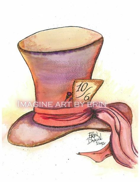 Pin by pablo cartron on Fotos piolas | Easy drawings, Mad hatter hat, Mad hatter Mad Hatter Hat Drawing, Mad Hatter Drawing, Drawing Outlines, Alice In Wonderland Hat, Hat Drawing, Easy Flower Drawings, Princess Hat, Mad Hatter Hat, Calligraphy Drawing